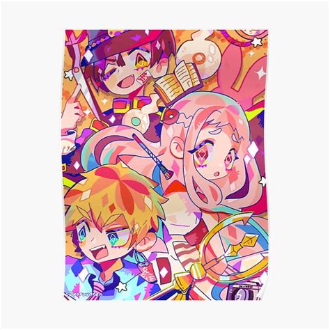 "Toilet Trio Fanart || Toilet Bound Hanako-kun Print" Poster for Sale ...