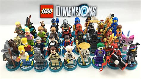 LEGO Dimensions Collection: ALL 37 Characters (up to Wave 3!) - YouTube