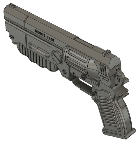 STL file Fallout 10mm pistol props 🔫・3D printing idea to download・Cults