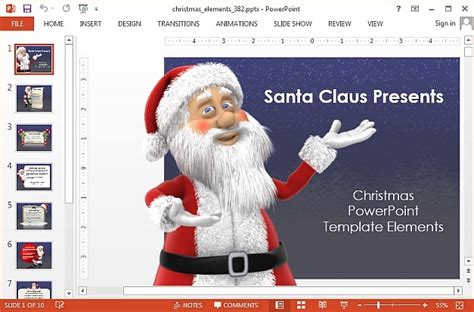 Best Animated Christmas PowerPoint Templates