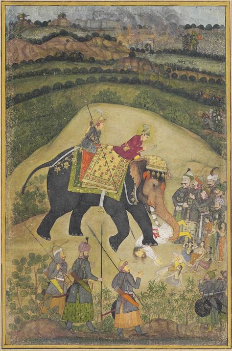 AKBAR'S VICTORY OVER HEMU AT THE BATTLE OF PANIPAT | MUGHAL STYLE AT ...