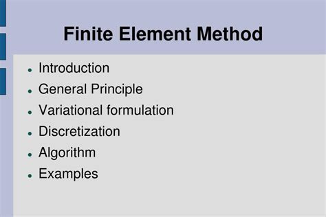 PPT - Finite Element Method PowerPoint Presentation, free download - ID ...