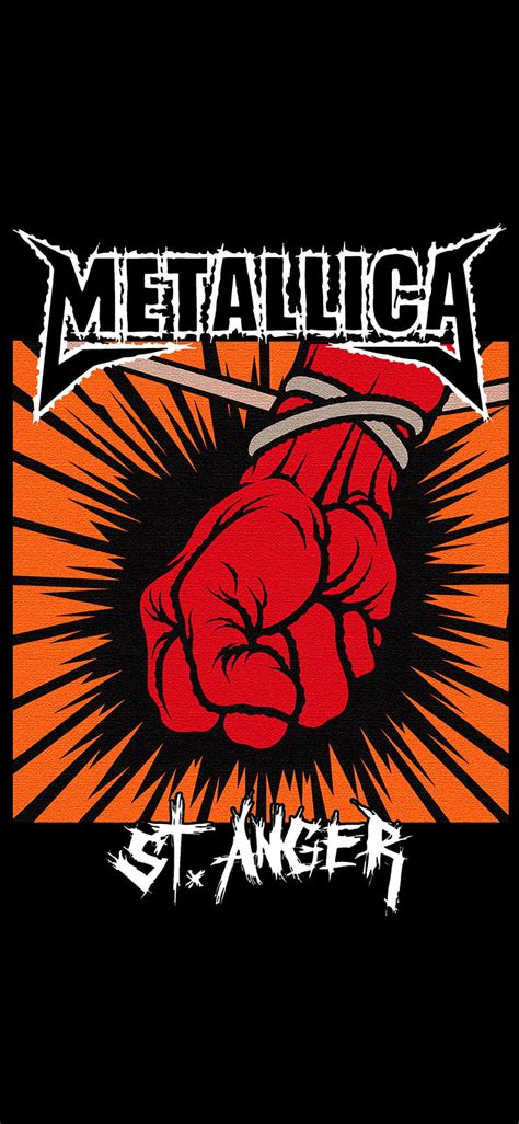 Metallica, background, cd cover, st anger album, HD phone wallpaper ...