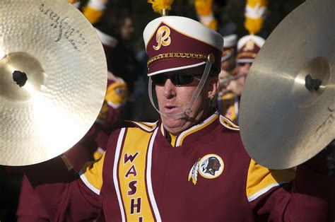 Washington Redskins Marching Band Cymbal Player | At the 201… | Flickr