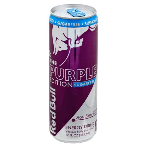 Red Bull Sugar Free The Purple Edition Acai Berry Energy Drink - Shop ...