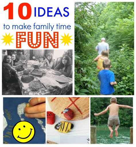 10 Ideas to Make Family Time FUN - Jenny at dapperhouse