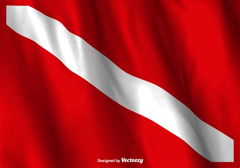 Vector Dive Flag Waving 115691 Vector Art at Vecteezy