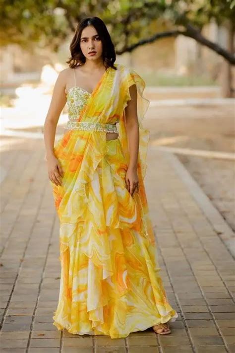 20 Best Haldi outfits for brides for Haldi Ceremony - That Grateful Soul