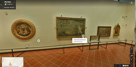 Virtual Tour of Uffizi Gallery Florence Lets You Explore the Museum Online