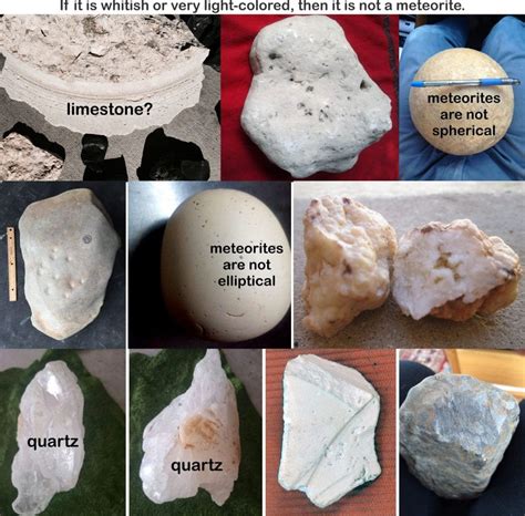 Meteorites are not white or whitish, certainly on the exterior | Some ...