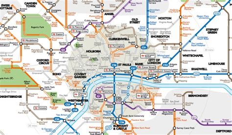 This Map Will Show You Where All Of London's Safe Cycle Routes Are ...