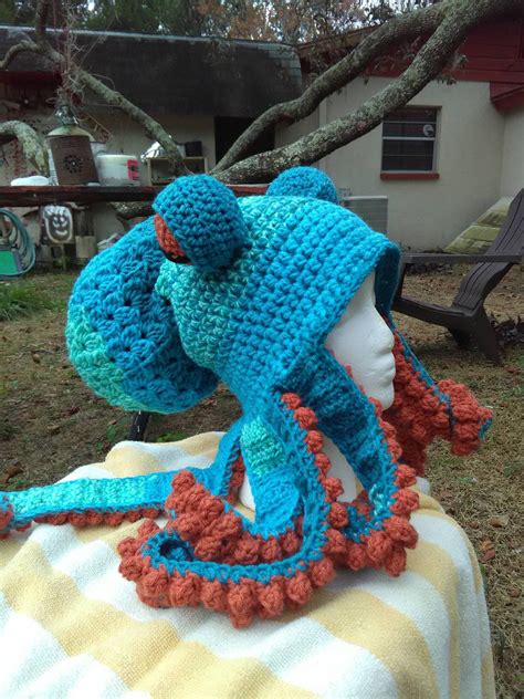 Crochet Pattern For Octopus Hat