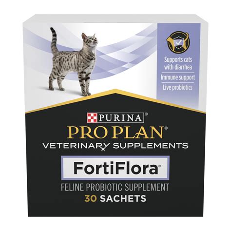 Buy Purina Pro Plan Veterinary Supplements FortiFlora Cat Probiotic ...