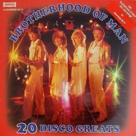 Brotherhood of Man - 20 Disco Greats Lyrics and Tracklist | Genius