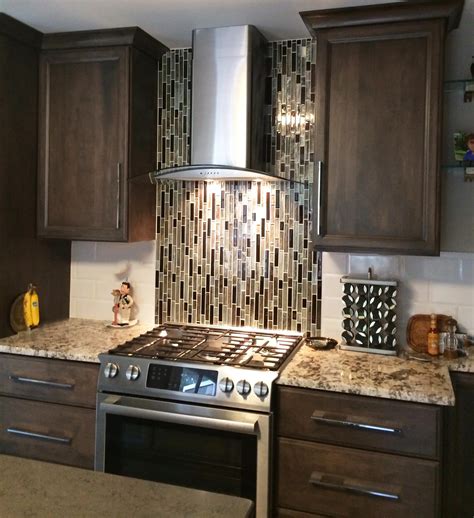 Brown Kitchen Tile Backsplash – Things In The Kitchen