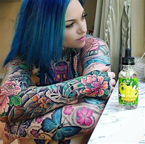 Girls share their photos for you | Tattooed girls models, Beauty ...