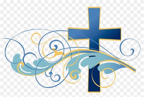 Baptism Cross Clipart Black And White