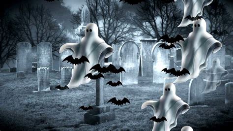 Halloween Cemetery - YouTube