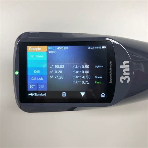 45/0 Precise Handheld Spectrophotometer To Replace BYK Gardner Spectro ...