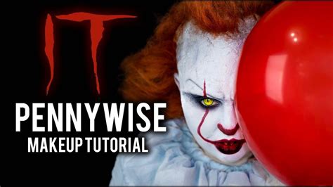 IT - PENNYWISE | HALLOWEEN COSTUME MAKEUP TUTORIAL - YouTube | Costume ...