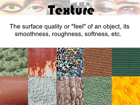 Elements Of Art Texture Examples