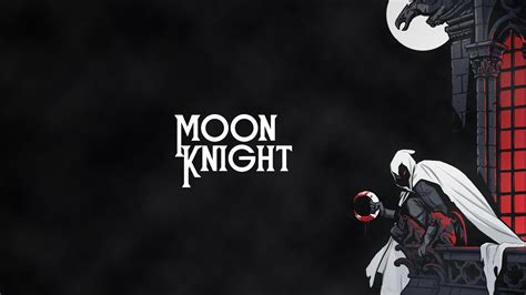 Moon Knight Logo Wallpaper