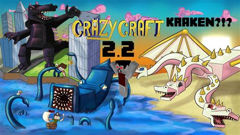 MINECRAFT - THE KRAKEN?!?!? - CRAZY CRAFT 2.2 - YouTube