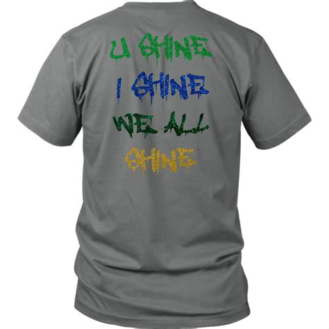 U SHINE - I SHINE - WE ALL SHINE SHIRT YNW Melly - WE ALL SHINE TOUR ...