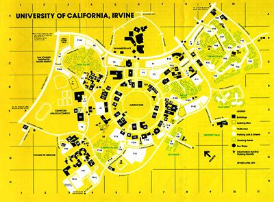 Uc Irvine Campus Map