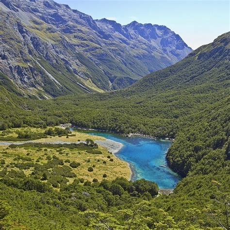 Blue Lake, Nelson, New Zealand - The Clearest Lake in the World ...