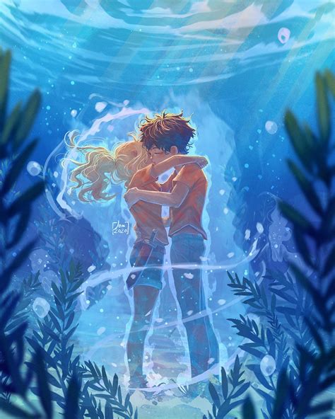 Underwater Kiss [By Alessia Trunfio] : r/Percabeth