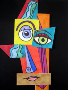 Picasso Self Portrait Cubism