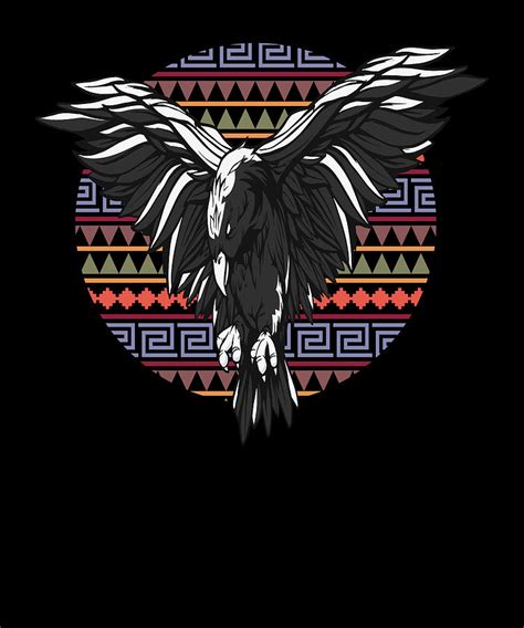 Native American Zodiac Sign Raven Digital Art by Manuel Schmucker ...