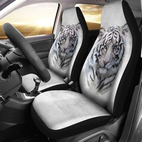 White Tiger Car Seat Covers 113308 Shipping from the US. Easy 30 day ...