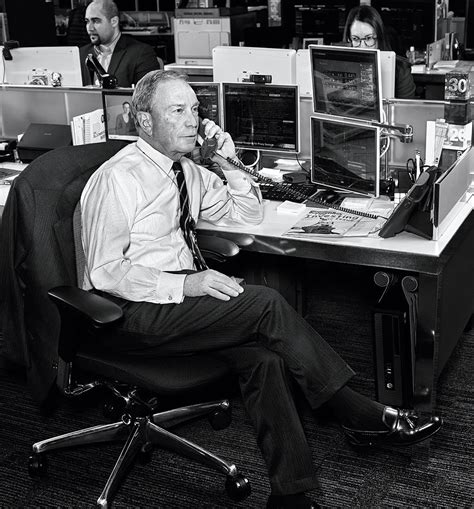 Michael Bloomberg's Office Is ... a Cubicle?!