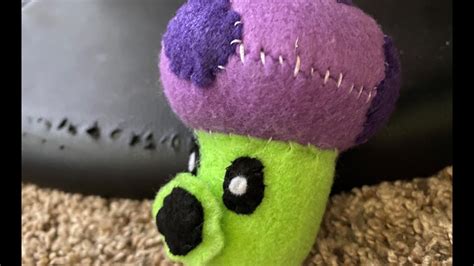 (PvZ plush)DIY How to make a puff shroom (sewing required) - YouTube