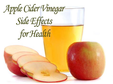 10 Unknown Side Effects of Apple Cider Vinegar