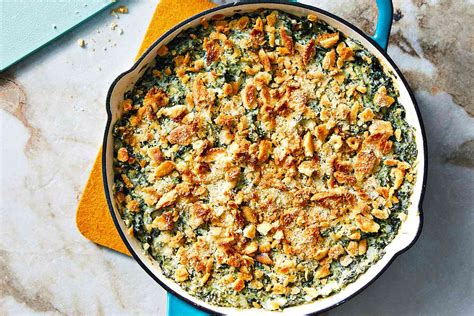 Creamed Spinach Casserole Recipe