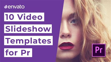 10 Video Slideshow Templates for Premiere Pro - YouTube