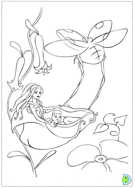 Barbie Fairytopia coloring page - DinoKids.org