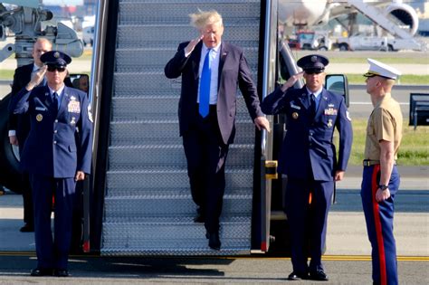 Trump back in N.J., arrives at his golf club for 2nd time this year ...