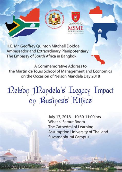 Nelson Mandela's Legacy Impact on Business Ethics - MSME Business School