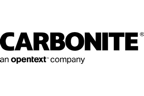 Carbonite, an opentext company Logo Vector (.SVG + .PNG)