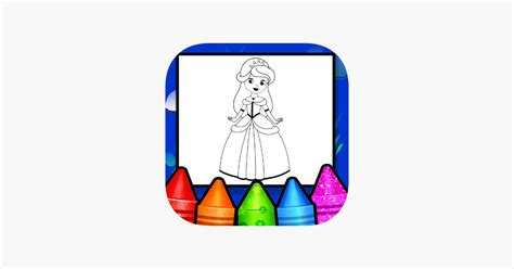 ‎Princess Coloring Drawing Book on the App Store