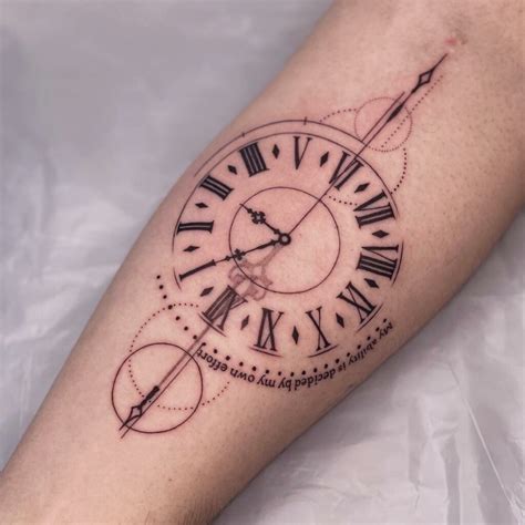 21+Clock Tattoo Ideas To Inspire You!