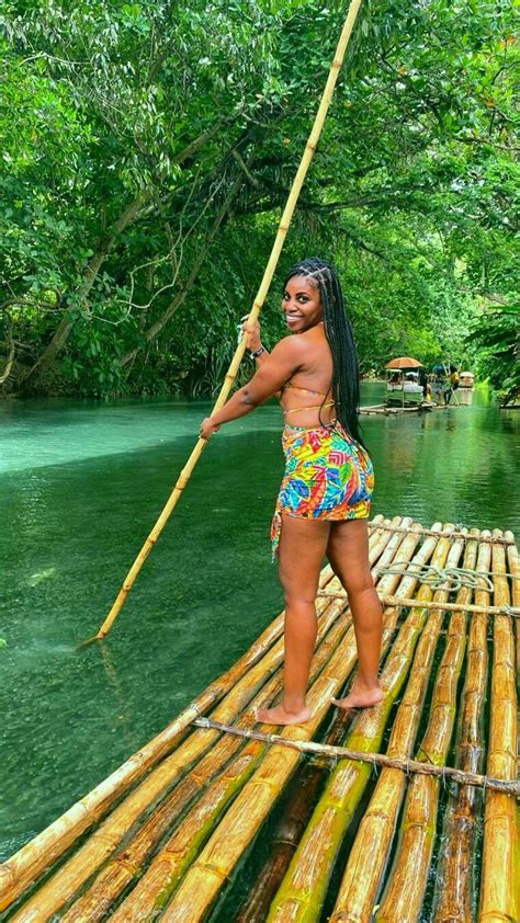 bamboo rafting Jamaica black girl Girls Vacation, Girls Trip, Vacation ...