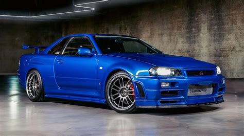 R34 Nissan Skyline GT-R from ‘Fast & Furious’ up for auction