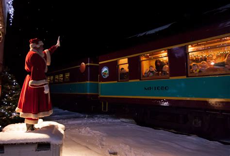 The Saratoga & North Creek Railway Returns to The North Pole Onboard ...