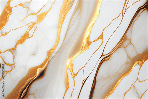 natural white marble pattern texture design with golden veins, marble ...