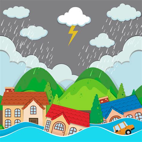 Flood Clipart Free | Décoration classe maternelle, Images clipart ...